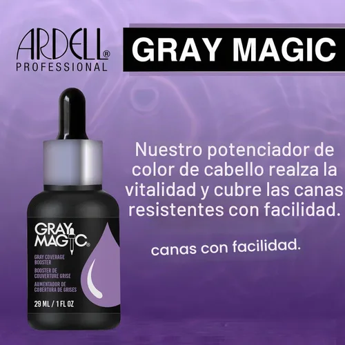 Vista 4 de Ardell Botella mágica gris de 1 onza (paquete de 2)