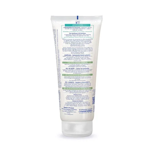 Vista 2 de Mustela Stelatopia Eczema-Prone Skin Cleansing Gel - Baby Face & Body Wash with Natural Avocado & Sunflower Oil - Fragrance-Free & Tear Free