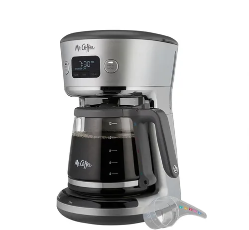 Vista 2 de Mr. Coffee - Cafetera programable digital de fácil medición para 12 tazas