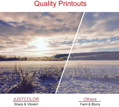 Vista 3 de JUSTCOLOR Cartucho de tinta de repuesto compatible para 950XL 951XL 950 XL 951 XL para usar con OfficeJet Pro 8610 8600 8615 8620 8625 8100 276dw