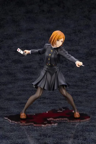 Vista 4 de Kotobukiya Jujutsu Kaisen: Nobara Kugisaki ArtFX J Estatua, multicolor, 7.5 pulgadas