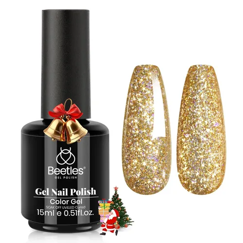 Vista 89 de Beetles - Esmalte de uñas en gel, 1 unidad de 0.5 onzas fluidas (15ml), extracción por remojo, arte de uñas, estética de manicura, bricolaje, curado
