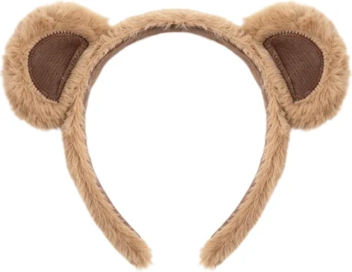 Vista 14 de KICOSY Diadema de orejas de animal de felpa, accesorios para el cabello Rana