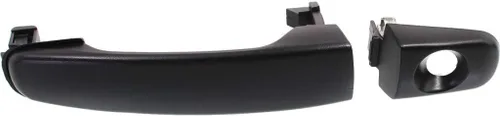 Vista 2 de KarParts360 Para Chevy Equinox - Manija de puerta exterior delantera del lado del conductor texturizado negro 2005 - 2009 con agujero para llave