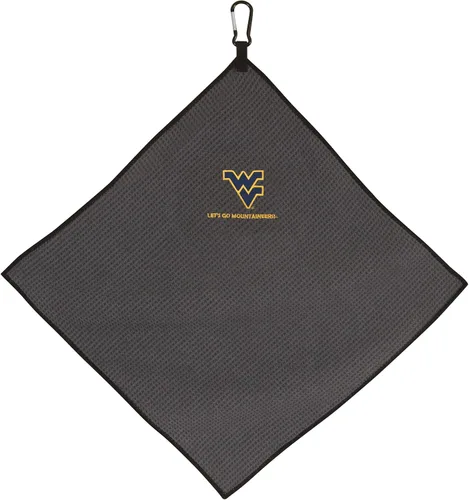 Vista 50 de Team Effort Collegiate - Toalla de microfibra gris de 15" x 15