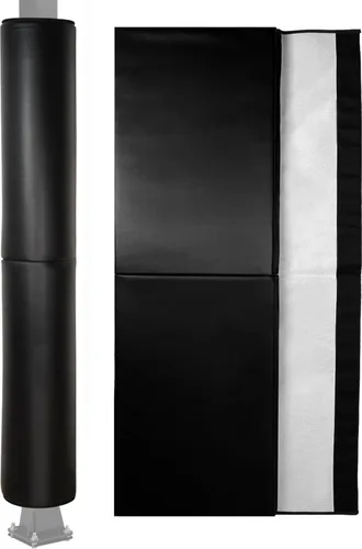 Vista 12 de Almohadilla para Poste de Baloncesto, Almohadillas de Seguridad Resistentes para Protección del Jugador, 72" de Alto, Acolchado Protector Resistente