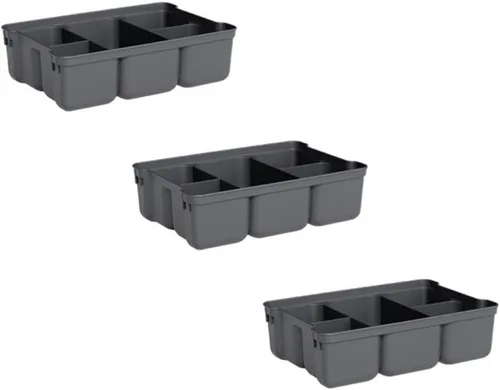 Vista 18 de Superio Caja de almacenamiento transparente con tapa, contenedores de plástico de 2.3 cuartos para organizar, cajas apilables, sin BPA, no tóxico