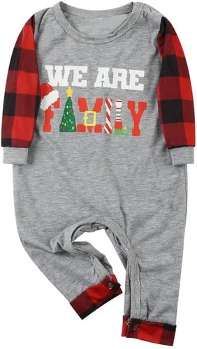 Vista 5 de JLTDS Ropa de Navidad familiar con bolsillos para mamá