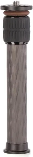 Vista 3 de Leofoto Columna central, extensión de trípode adicional, fibra de carbono, 2 secciones ajustables, perno de tornillo convertible, rosca de montaje