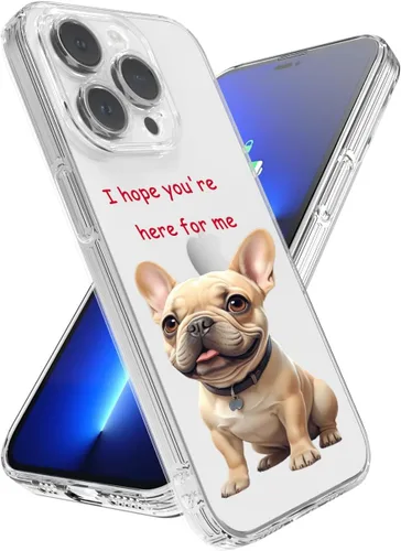 Vista 5 de Funda transparente personalizada para todos los iPhone Series 17 16 15 14 13 12 11/Pro/Plus/Pro Max, 12 13 Mini, X/XR/SE 8 7 Transparente