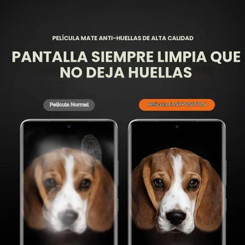 Vista 5 de Protector de pantalla para Samsung S23 Ultra (paquete de 3) para Samsung Galaxy - Protector de pantalla premium S23 Ultra - Instalación sin