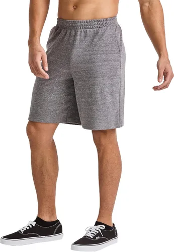 Vista 3 de Hanes Originals - Pantalones cortos deportivos de rizo francés para hombre, pantalones cortos atléticos sin cierre, 9 pulgadas