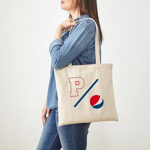 Vista 43 de CafePress Pepsi Tote Bag Bolsa de lona natural, bolsa de compras de tela, Caqui