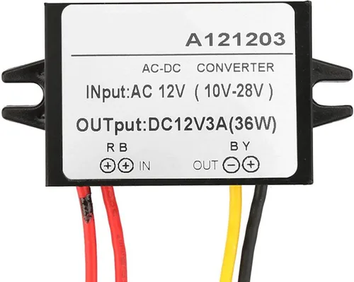 Vista 5 de Convertidor descendente CA 10-28v a CC 12v, módulo convertidor de CA a CC, 3a 5a convertidor reductor módulo de fuente de alimentación (3A)