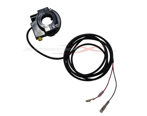 Vista 4 de Carcasa del acelerador e interruptor de apagado para scooters de gas, mini helicópteros y bicicletas de bolsillo