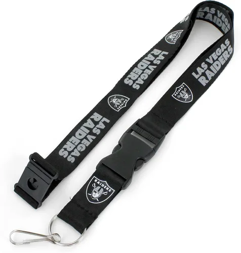 Vista 13 de aminco NFL unisex-adult Nfl Team Lanyard Negro