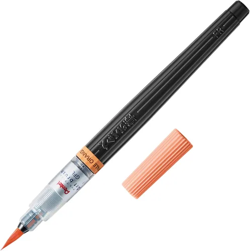 Vista 17 de Pentel Art Brush Black XGFL-101