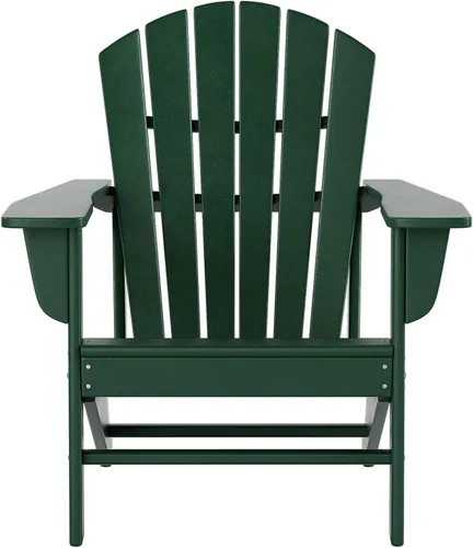 Vista 13 de WestinTrends Dylan - Silla Adirondack para exteriores (juego de 2), color blanco
