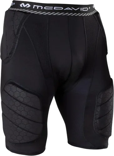 Vista 8 de McDavid Football Girdle for Men - Durable & Breathable 5-Pad Girdle with Hard-Shell Thigh Guards for Padded Support, Ideal for Football & Lacrosse