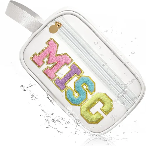 Vista 13 de COSHAYSOO Bolsas transparentes para aperitivos, bolsa de viaje para mujeres y niñas, lindas vacaciones de verano, playa, piscina, día del lago