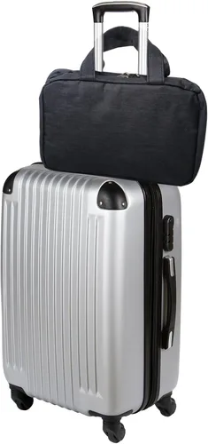 Vista 3 de Klmnop Bolsa de viaje para colostomía para ostomía, suministros de ostomía colgante, bolsas para ostomía, colostomía, ileostomía (negro)