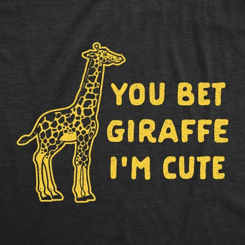 Vista 2 de You Bet Giraffe Im Cute - Body divertido para bebé, diseño de broma