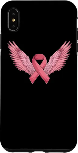 Vista 11 de Pink Ribbon Wings Breast Cancer Awareness Case for iPhone 17