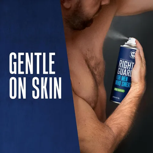 Vista 7 de Right Guard Paquete de spray antitranspirante y desodorante deportivo con aromas en polvo seco y fresco, control de olores de 48 horas, bloquea