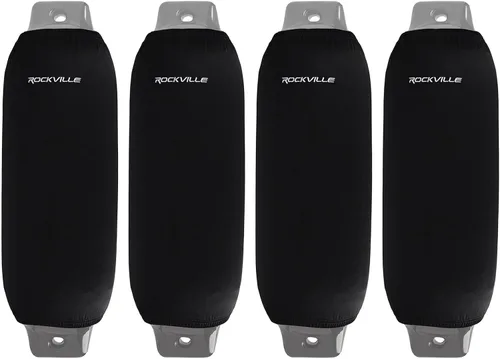 Vista 38 de Rockville C8527NB - Paquete de 4 fundas para guardabarros de barco de 8.5 x Azul marino