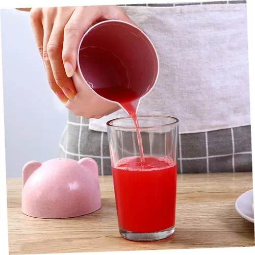 Vista 8 de UKCOCO Manual Mini Fruit Squeezer Juicer Cup for Home Multipurpose Hand Press Juicer for Oranges and High Water Content Fruits Portable Household