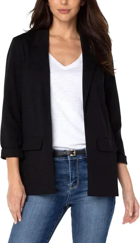 Vista 2 de Liverpool Blazer Boyfriend Super Stretch Ponte para mujer