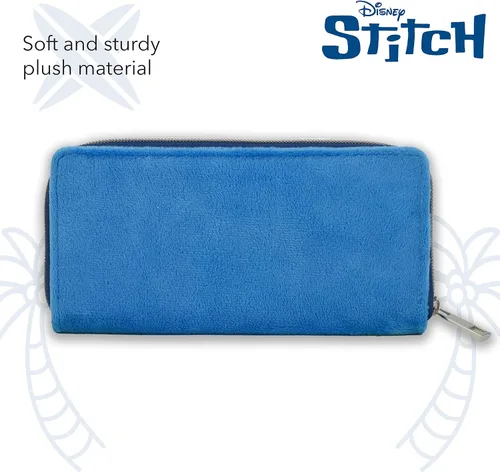 Vista 3 de Disney Lilo and Stitch Wallet with Zipper Zip Around Wallet Clutch