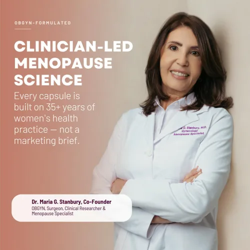 Vista 4 de Equilibrio urinario 60 cápsulas, suministro de 1 mes Apoyo para la menopausia para comodidad, hidratación y frecuencia Formulado por médicos