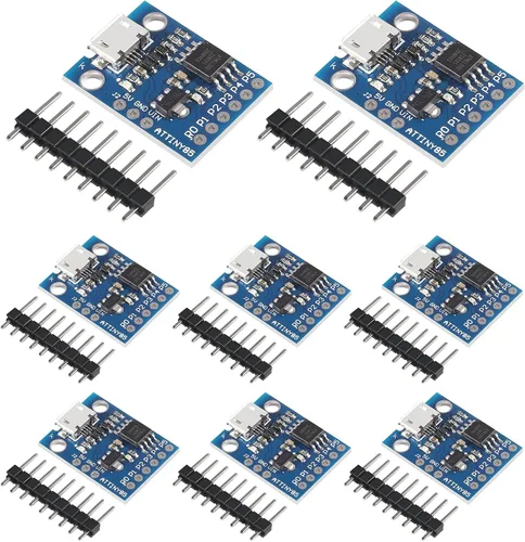 Vista 7 de ACEIRMC 6pcs Digispark Kickstarter Attiny85 General Micro USB Development Board para Arduino