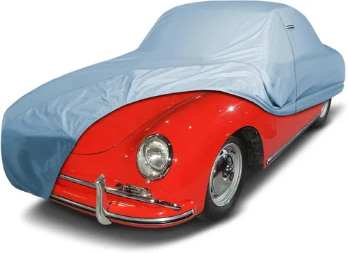 Vista 29 de Funda Premium para Automóvil para Porsche 356B, 356C de 1960-1965, Resistente al Agua para Todo Tipo de Clima, Ajuste Personalizado, Protección