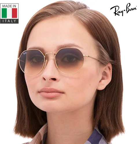 Vista 6 de Ray-Ban RB3565 Jack - Gafas de sol de forma cuadrada redonda con kit oficial de gafas