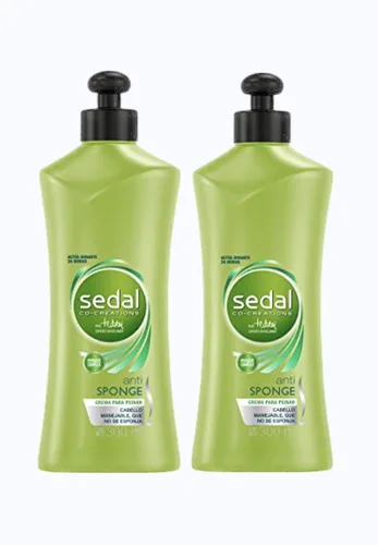 Vista 9 de Sedal Anti Esponja con Crema Peinadora Complejo Hidratante 10.1 fl oz