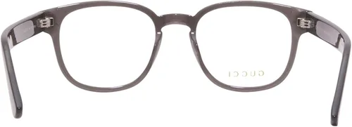 Vista 4 de Gucci GG 0927O 004 - Lentes rectangulares de plástico gris de 1929in Gris Transparente Gris
