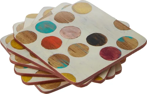 Vista 21 de Creative Tops Cornish Harbour - Juego de 6 posavasos con respaldo de corcho, 4.1 x 4.1 in