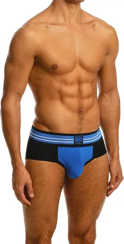 Vista 3 de Calzoncillos de algodón para hombre, de baja altura, multicolor, suave, paquete de 5