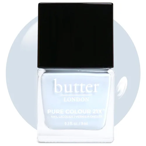 Vista 13 de butter LONDON PC21X Esmalte de uñas – Secado rápido, color de larga duración con acabado similar al gel y laca de uñas resistente a las virutas que