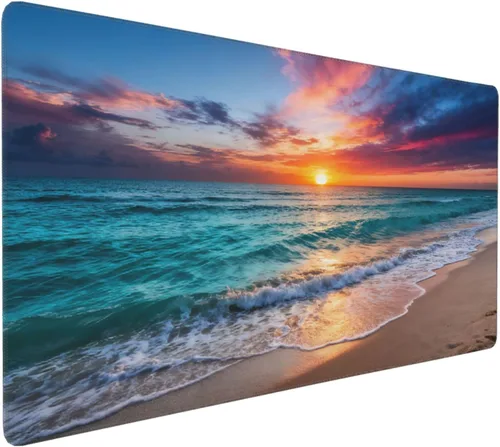 Vista 14 de Alfombrilla de mouse para videojuegos, alfombrilla de mouse grande para escritorio, base de goma antideslizante, alfombrilla de mouse extendida