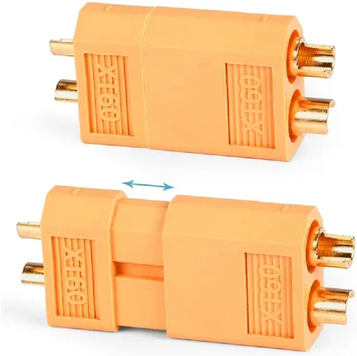 Vista 5 de MOUDOAUER 10 pares de repuesto XT60 macho y hembra bala conectores enchufe para RC Drone Multirotor FPV Racing batería repuesto