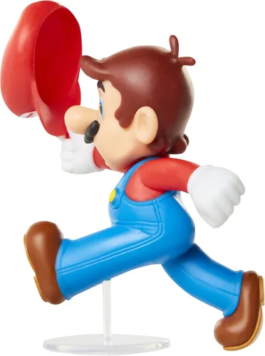 Vista 11 de Super Mario Figura de acción de 2.5 pulgadas, sombrero de inclinación de Mario juguete coleccionable