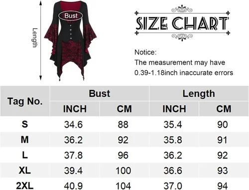 Vista 6 de Vestidos góticos para mujer, disfraces medievales renacentistas, talla grande, vestido de bruja vampiro, vestido de bruja de hadas steampunk