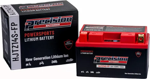 Vista 2 de Precision HJTZ14S-FP - Batería de iones de litio de repuesto para Honda 680CC DN-01, 2009-2010, 12 voltios, 60 WH 300 CCA