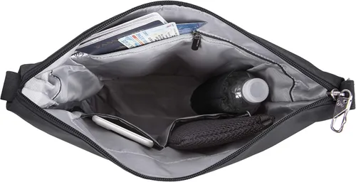 Vista 3 de Travelon Bolso bandolera antirrobo Metro, Negro -, Classic