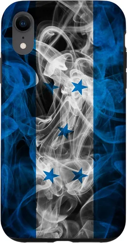 Vista 25 de Smoke Honduras Flag - Funda estilo nube hondureña ahumada para iPhone 17