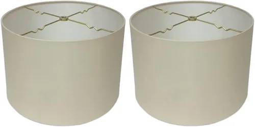 Vista 12 de Royal Designs pantalla de lámpara resistente con forma de tambor, HB-610-10AGL