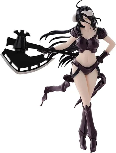 Vista 8 de QAHEART Figuras de Albedo Figura de Shalltear Bloodfallen de Anime Figura de PVC Modelo de Anime Figura de Acción Ornamentos para Fans 20CM/7.87IN